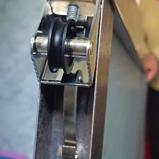 滑轮隔断吊轮玻璃门脚轮浴室双凹下轮凸轮轨道卫生间衣柜移门轮