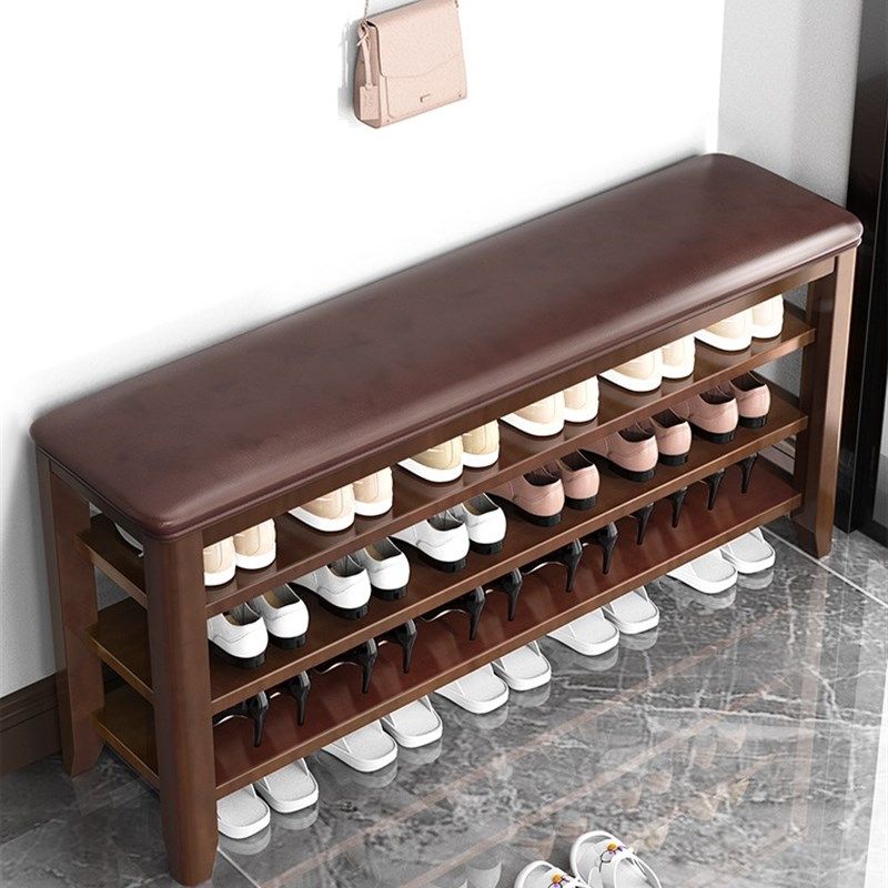 实木换鞋凳鞋架软包坐垫家用多功能超窄可坐式穿鞋凳门口鞋柜一体,住宅家具,换鞋凳,淘宝优惠券,粉丝福利购,淘宝优惠卷