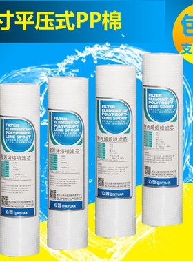 沁园净水器10寸平压式PP棉滤芯RO-185 UF1新 QG-U-1002/1004