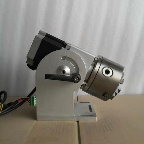 激光打标机切割机焊接机旋转夹具卡盘夹具D100 G型86电机带减速比