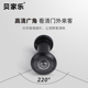 防盗门猫眼门镜家用防撬高清可视广角防拆遮挡后盖片通用保护器