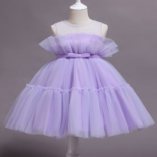 Baby Girl Dress 0-5Y  Sleeveless Mesh Princess Dress Tutu Ne