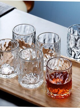 6pcs set Glass cup tea water juice beer milk drinking kettle