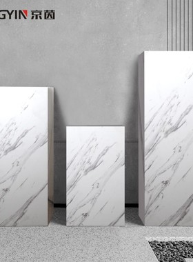 大理石雕塑底座样板房玄关艺术品展示落地摆台门店橱窗基座摆件