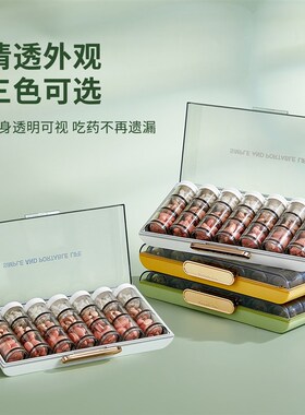 1PC Weekly Pill Case Pillbox 7 Days Medicine Tablet Box Port