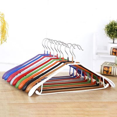 成人加粗衣架 cheap metal coat dress hangers clothes hanger