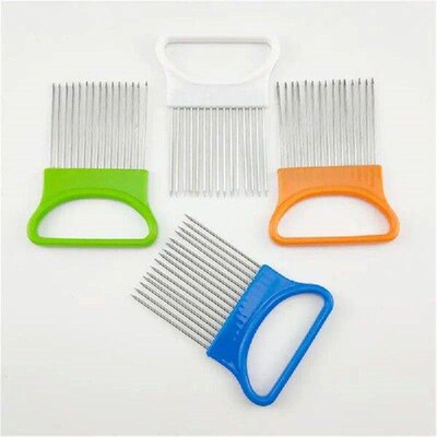 Stainless Steel Onion Needle Onion Holder Handheld Simple