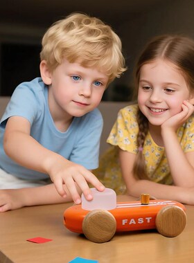 KART NIGHT LAMP  卡丁车小夜灯 手机支架 桌面氛围摆件 RGB彩光