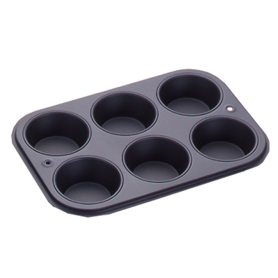 6 Cups Muffin Pan non-stick Cupcake Baking Bakeware Mould 新