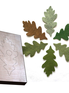 手工皮具刀模 DIY手工 激光刀模叶子 模具树叶模切工具叶子1