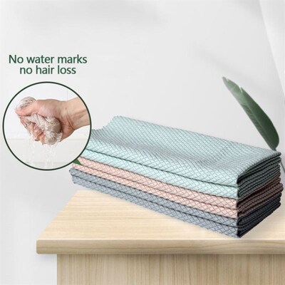 Kitchen Towel Cleaning Cloth Window Glass Rag Dish Wipe rags