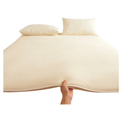 hotel soft mattress topper protector fitted sheet bed cover