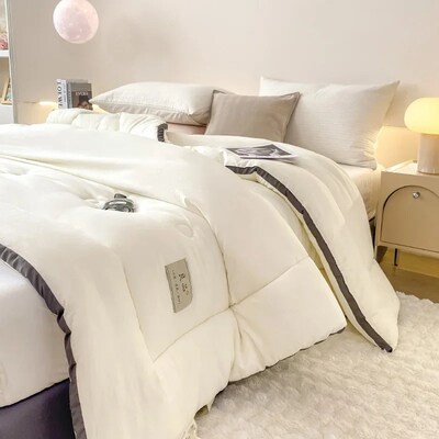 Soybean fiber cotton quilt with winter quilt core, new winte