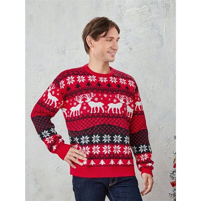 Christmas Jumpers for Women Men Couples Unisex Ugly Sweater