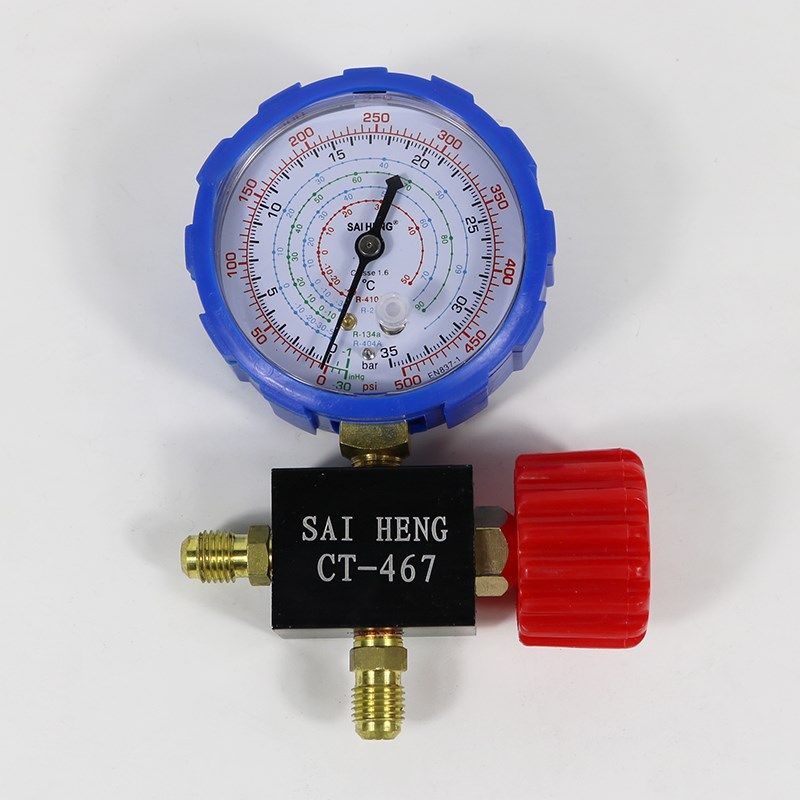 空调加氟表冷媒表变频空调加氟工具雪种压力表