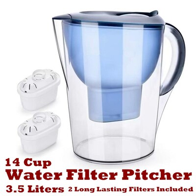 Water Filter Pitcher  Water Purifier Pitcher 14 Cup 3.5L