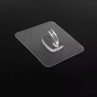transparent strong self adhesive door wall hangers hooks