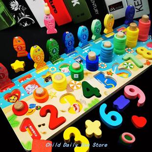Toys EduCaTional For ChildrEn Early WoodEn Kids MonTEssori