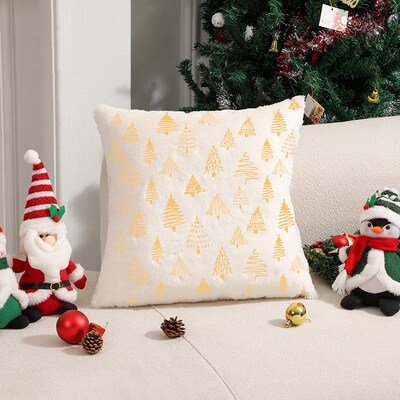 Christmas Pillow Cover Double sided Sofa Cushion Pillow Core