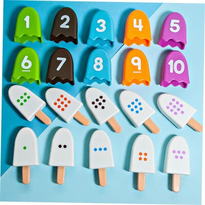 normi toy digit Learning Toys Ice Cream ABC number Matching