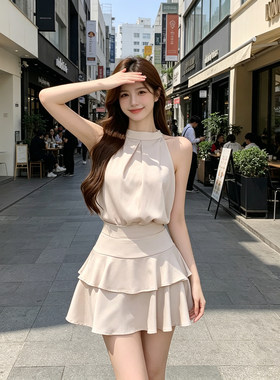 小个子夏季高级感两件套