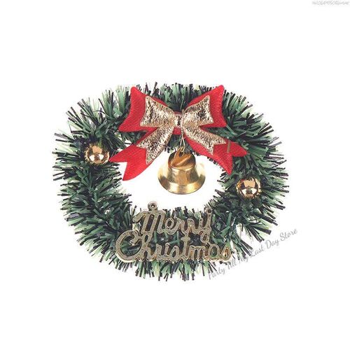 Mini Christmas Garland Artificial Rattan for Home Christmas