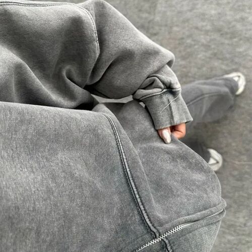 Casual Sweatshirt Pants Sets Women Loose Long Sleeve Top Hig