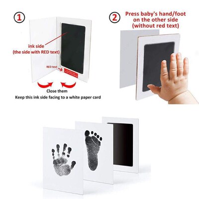 Pet Dog Footprint Handprint Pad Safe Non-toxic Printing Pad