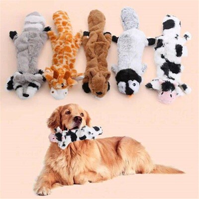 Durable Pet Bite Toy Built-in Sound Interactive No Odor Pet