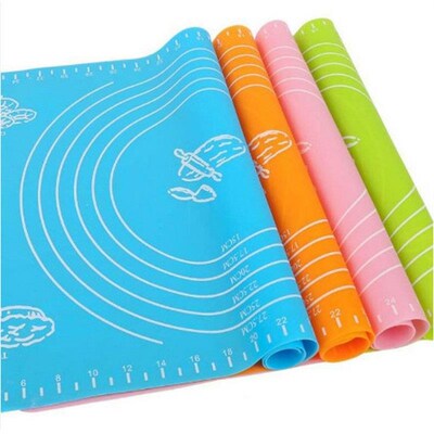 Kitchen silicone kneading mat Baking scale cutting board