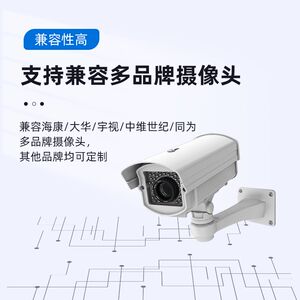 电梯楼层显示器免U感视频字符叠加器监控网络摄像头实时运行状态