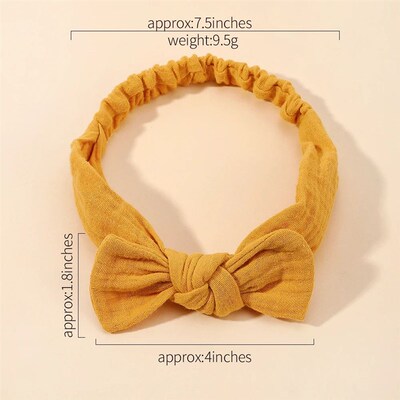 3Pcs/set Baby Girls Headband Infant Hair Accessories Bow New