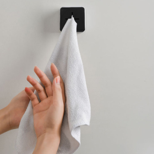 Self Adhesive Towel Plug Holder Wall Mounted Bathroom Towel
