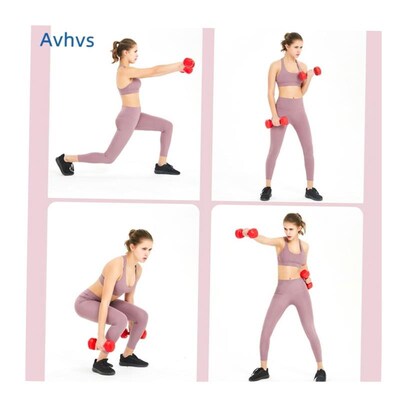 Home gym Barbell Dumbbell weightlifting Fitness Equipmen