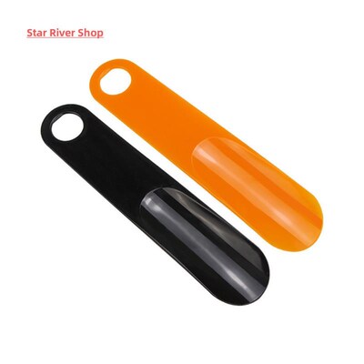 19.5cm ShoeHorns Professional Black Plastick Shoe Horn Spoon