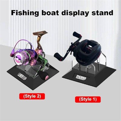 Fishing Reel Storage Holder Transparent Water Drop Wheel