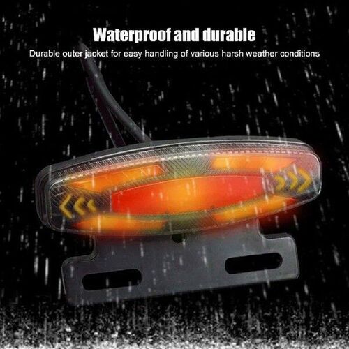LED Ebike Brake Rear Light High-Brightness Safety Warning