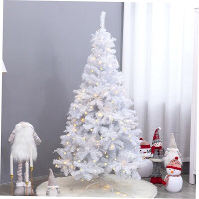 1.2/1.5m white crypto led Light Christmas Tree package圣诞树