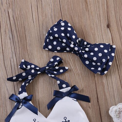 Citgeett Summer 3Pcs/set Infant Baby Girls Clothes Anchor To