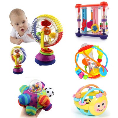 Baby Toys 0-12 Months climb Learning Baby Rattle Activity Ba