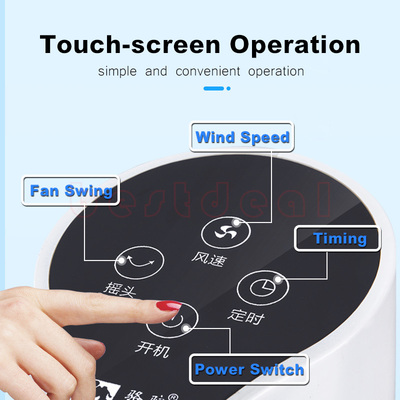 Electric Fan Air Conditioner cooler humidife Remote Control