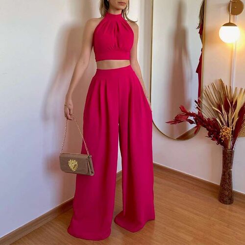 Fashion Casual Suit Womens Slim-fit Elegant Chest Wrapping