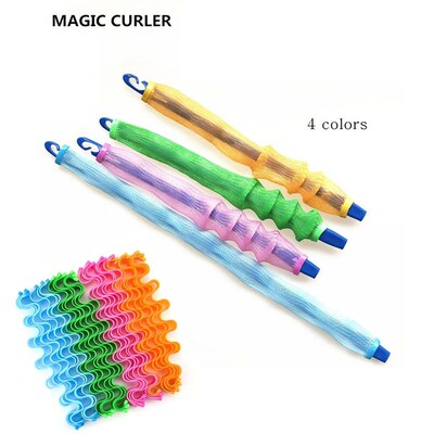 Harmless Soft Hair Curlers Heatless  DIY Magic Wave Curls Ro