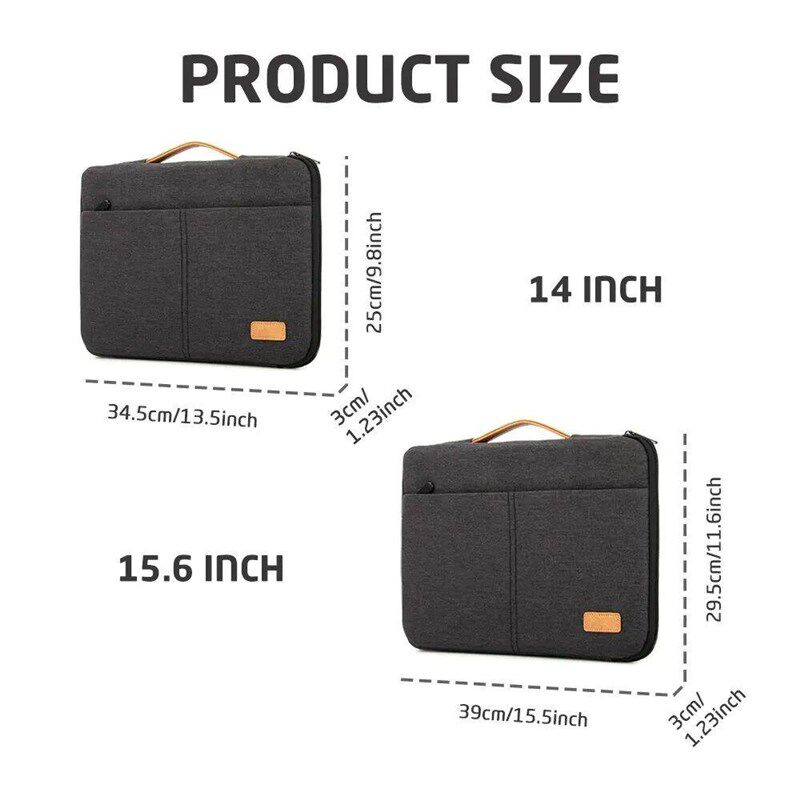 Protective Laptop Sleeve Case for 13.3 14 15.6 16 Inch New M