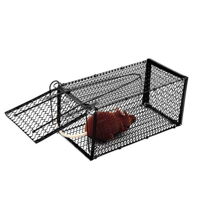 Metal Rat Catcher Cage Trap Animal Rodent Control Capture In