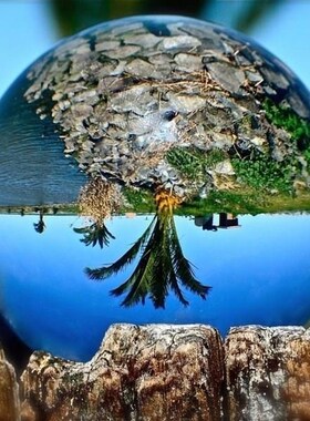 y lens ball photo prop background lensball home decor glass