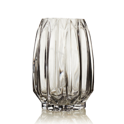 Simple glass vase lily device living room large flower vase