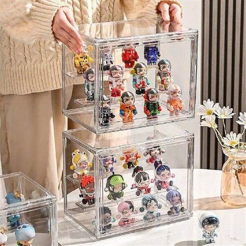Transparent Handheld Storage Box With Clear Internal