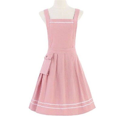 NEW Aprons Cotton Breathable Anti-fouling Pocket