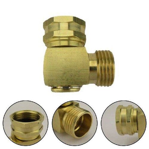 Garden Hose Connector 90 Degree Solid Brass Pipe Fittings